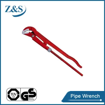 45 Degree Swedish Ajustable Pipe Wrench ZS214, High Quality Hand Tools