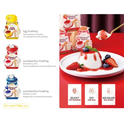 Sweet Egg and Cheese Pudding Treat