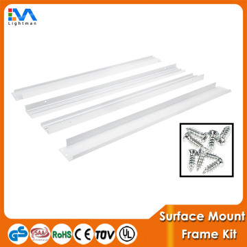 energy saving Mounted Silver aluminium frame led Ceiling panel light 302x605mm