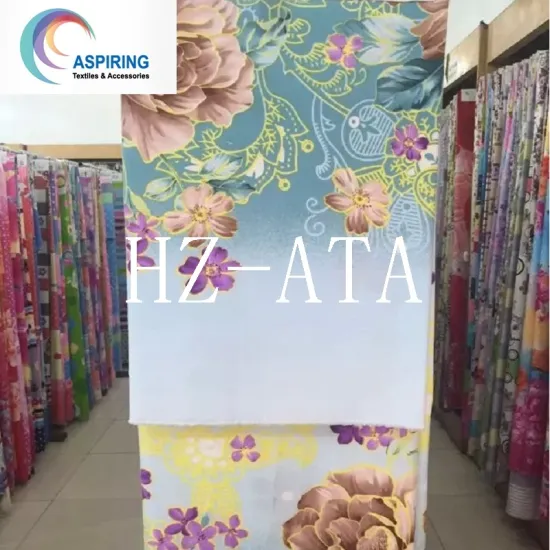100%Polyester Microfiber Disperse Printed Fabric Twill for Bed Sheeting