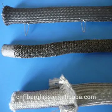 boiler application fiberglass rope with ss