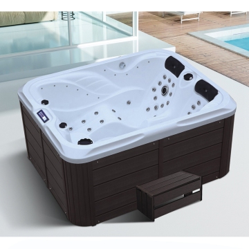 2 Person Outdoor Hot Tub with Custom Massage Spa