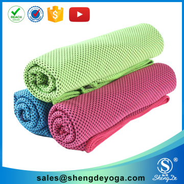 Eco friendly microfiber yoga towel non slip