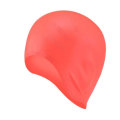 Custom Adults Men Women Long Hair Waterproof Ear Protect Silicone Swimming Cap