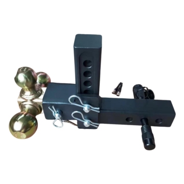 Dual Ball Magnet Mount Trailer Hitch Receiver Axle Kit
