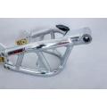 Bird cage style aluminum swingarm