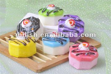 Simulation Food Artificial fake cake pvc Fridge Magnets MF-0055