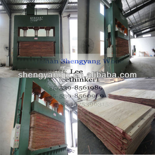 semi-automatic plywood cold press machine,plywood press machine with various pressure