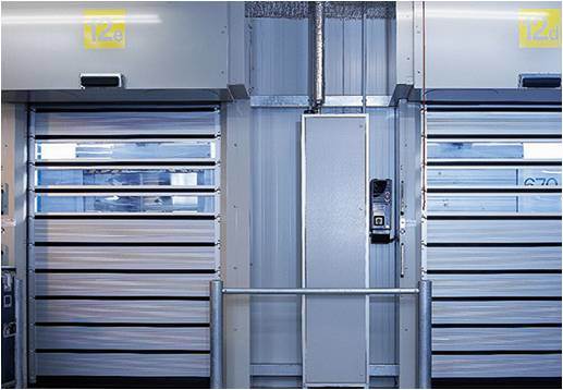 Insulated Panel High-speed spiral doors