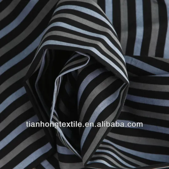 100% Cotton Yarn Dyed Dobby Fabric