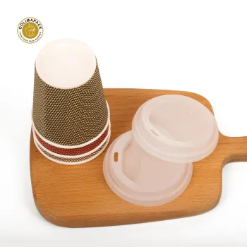 Custom Wholesale CPLA Wedding Favors with Personalized Logo on Cup Paper Lids