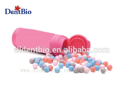 Xylitol mint candy popping candy