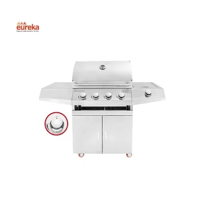 European Style Stainless Steel Set Korean Camping Outdoor BBQ Grill