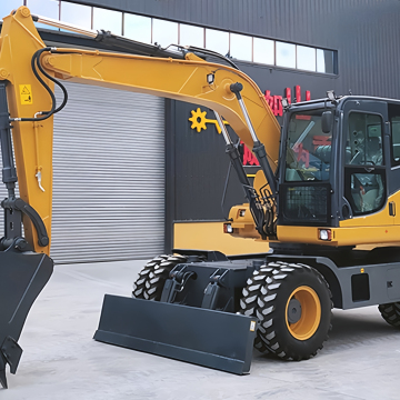 Factory Direct 14-16 Ton Hydraulic Earth Bucket Wheel Excavator