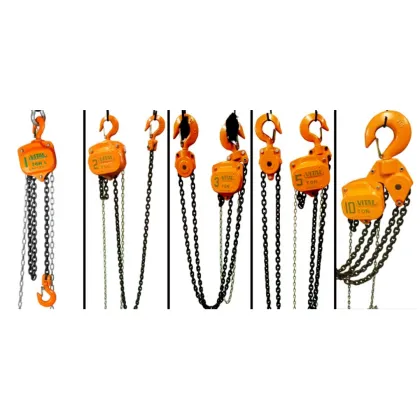 Imported Quality Crane and Lifting Equipment: Chain Blocks and Hand Hoists