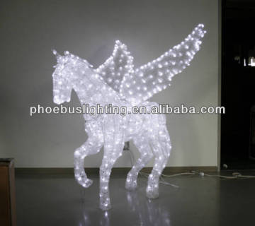 3d horse light led light