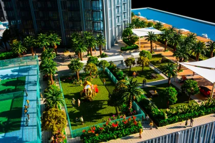 real estate scale model for Hotel