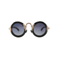 Cylindrical Buffalo Horn Sunglasses