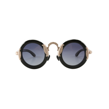 Cylindrical Buffalo Horn Sunglasses