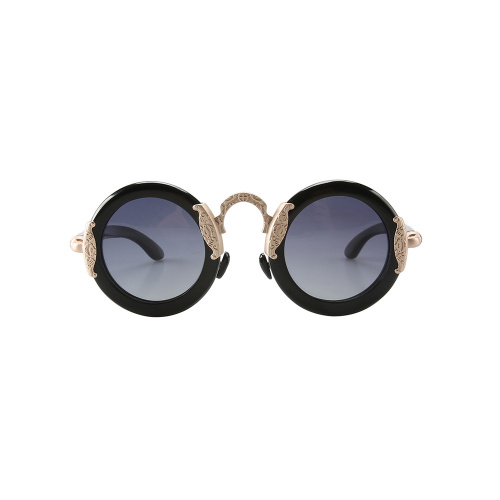 Cylindrical Buffalo Horn Sunglasses
