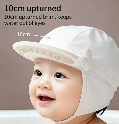 Ergonomic Shampoo Visor for Baby Bathing