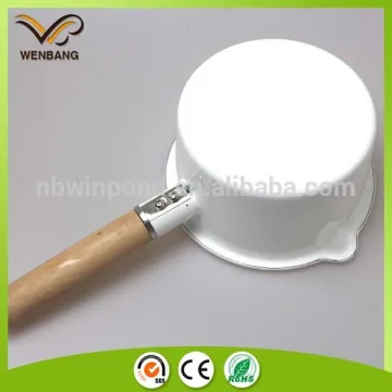 white colour high capacity enamel coffee pot