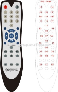 led/lcd tv remote control with good looking