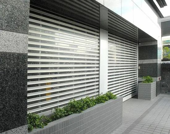 Commercial rolling shutter aluminum alloy extruded profiles