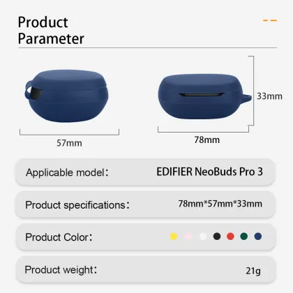 Silicone Case for Edifier NeoBuds Pro 3 and AirPods Pro - Free Samples Available