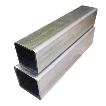 30 x 30 GI Quadratrohr: 2,5 mm dicker Metallstahlrohr mit verzinkter Oberfläche und Zinkbeschichtung