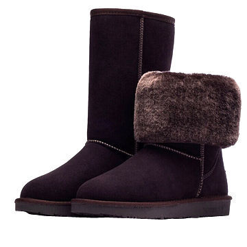 Warm female cotton high boots with classic style, any color is available