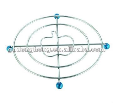 apple shape 8 inch trivet