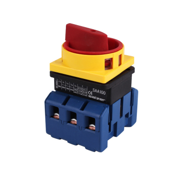 CE Approved Salzer Top Sale 3 Position Rotary Switch SAA100 - 100 Amp