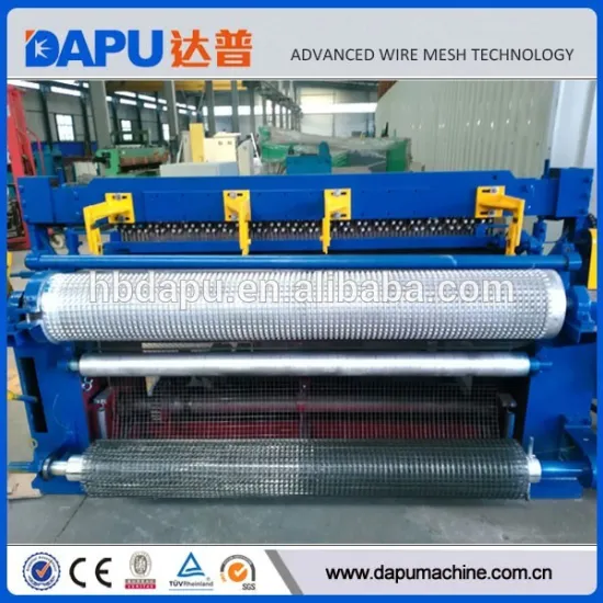 Automatic galvanized wire mesh roll machine