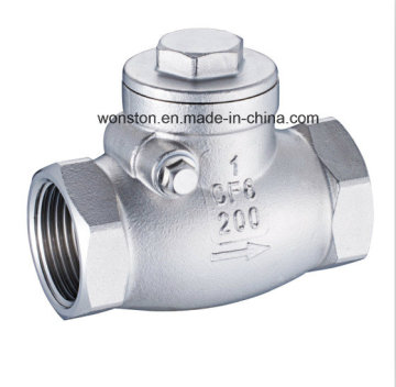 High Quality Swing Check Valve with CF8m Body and Disc