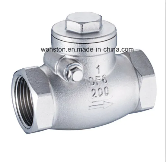 High Quality Swing Check Valve with CF8m Body and Disc