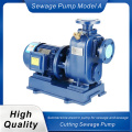 Diseño duradero de bomba autocebante para aguas residuales de conexión directa