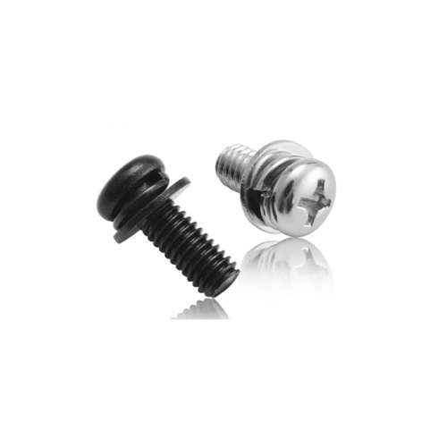 Cross Pan Head Bolts Along with Washer Assemblies