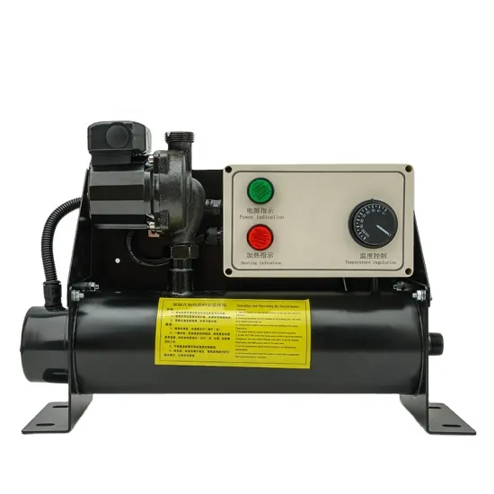 4KW 220V Engine Forced Circulating Pump Water Coolant Heater Preheater