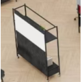 Latest Modern Modular Bookcases Office Shelving Unit Living Room Display Open Book Shelf Storage Unit