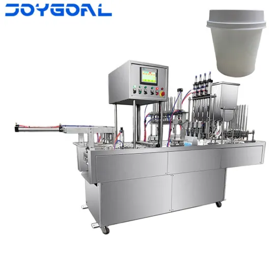JOYGOAL Commercial Small Yogurt Jelly Cup Filling and Sealing Machine