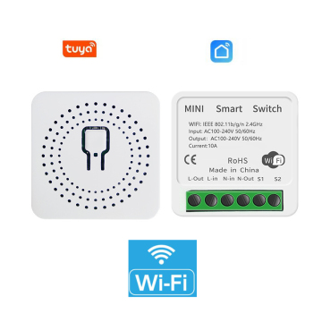 Hot Sale Mini WiFi Smart Switch Compatible with Google Home and Alexa