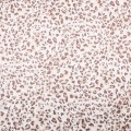 Tessuto in poliestere spandex con stampa leopardata