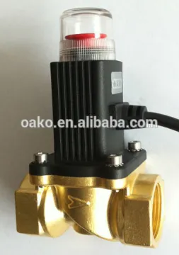 CE certificated Brass Gas Electromagnetic Valves
