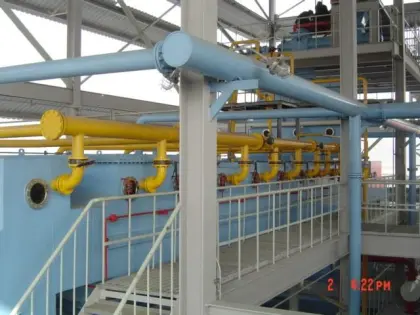 Sunflower seed oil plant