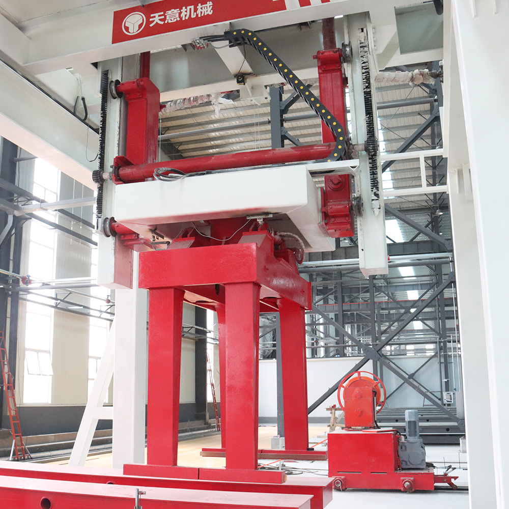Automatic Alc Panel And Aac Blocks Production Line For Precast Concrete ...