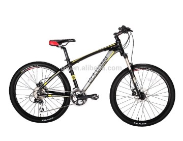 26" 3*9kit aluminium alloy mountain bike type for sports with disc brake, aluminium alloy crank