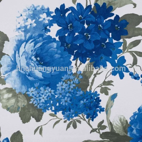 Factory Supply Cotton Polyester Canvas Fabric Wholesale Perfect For Curtains Furnishing