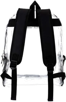 Clear Poly Plastic Bag with Zip Lock for Garment - Transparent PVC Bag for School Travel
