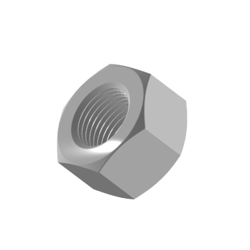 Hex Standard Nut Ansi Serrated Flange